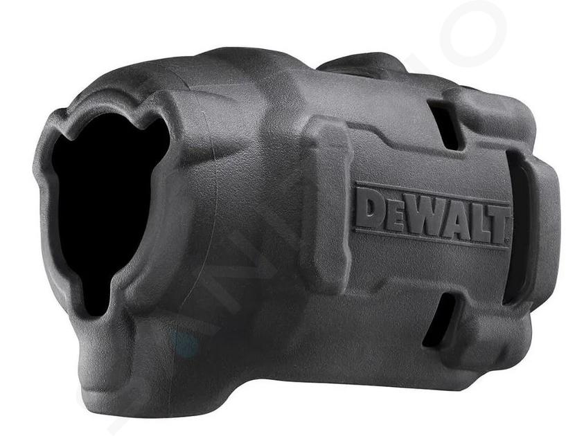 DeWALT Accessoires - Housse de protection en caoutchouc pour clé à chocs, noire PB850