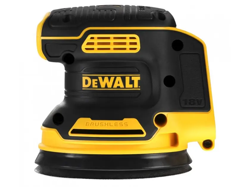 Ponceuse Excentrique Sans Fil 125 Mm Pour Batteries DeWalt 18V - 3 Vitesses 7000-11000 Tr/min, Avec Collecteur De Poussière Et 15 Papiers Abrasifs - 11