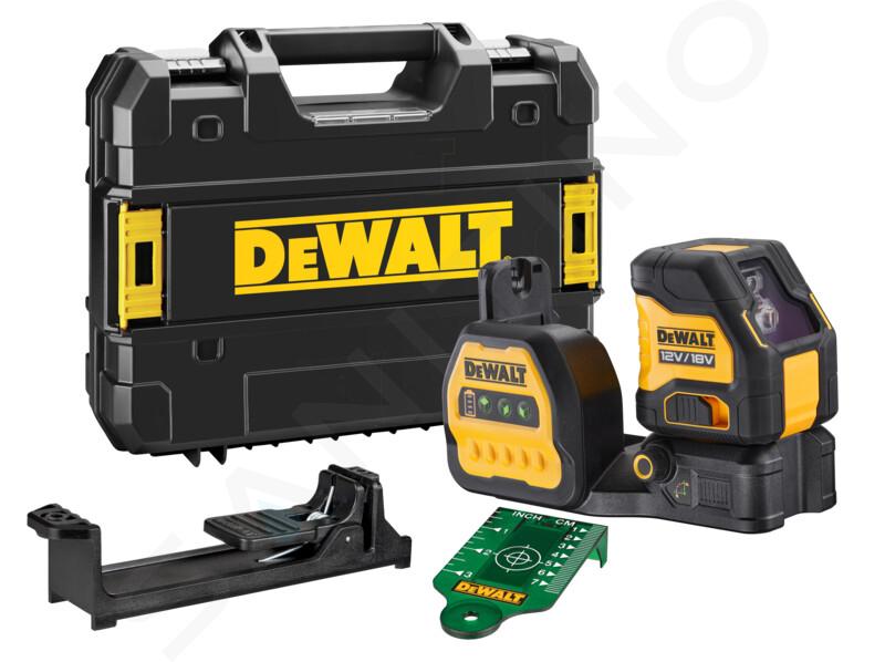DeWALT Náradie - 12/18V AKU krížový laser, dosah 100 m, bez akumulátora a nabíjačky DCE088NG18