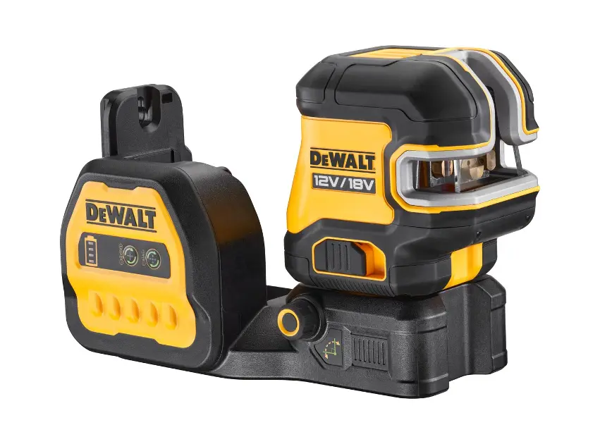 DeWALT Outillage - Laser croix verte sans fil 12/18V, sans batterie ni chargeur DCE825NG18