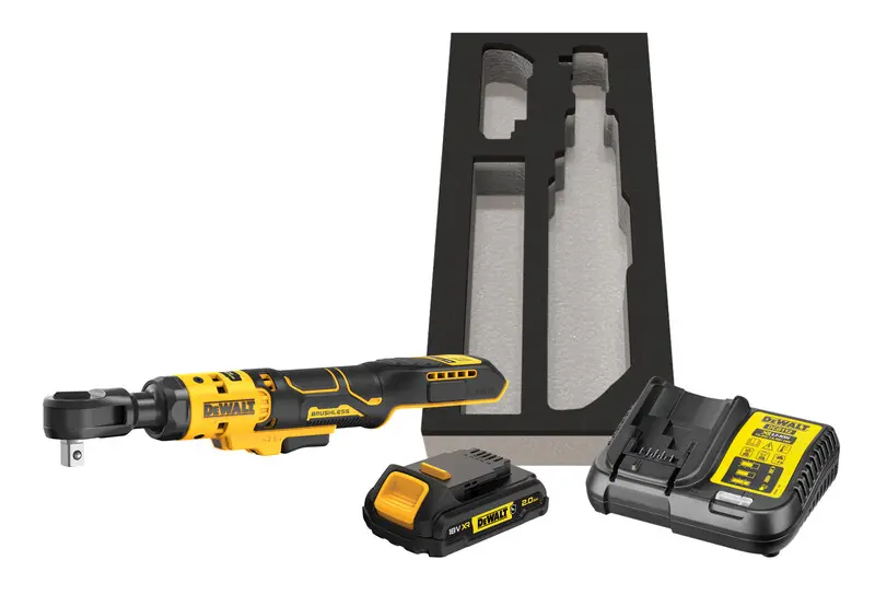 Chiave A Cricchetto Dewalt 20V - Set Con 8 Bussole, 100 N.m, 600 Giri/min - Foto 10
