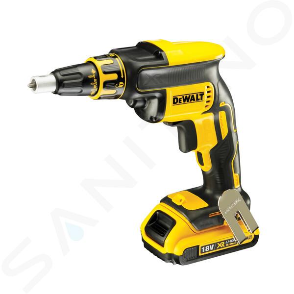 DeWALT Werkzeuge - 18V Akku-Trockenbauschrauber, 2x 2,0 Ah XR Akkus, Ladegerät DCF620D2