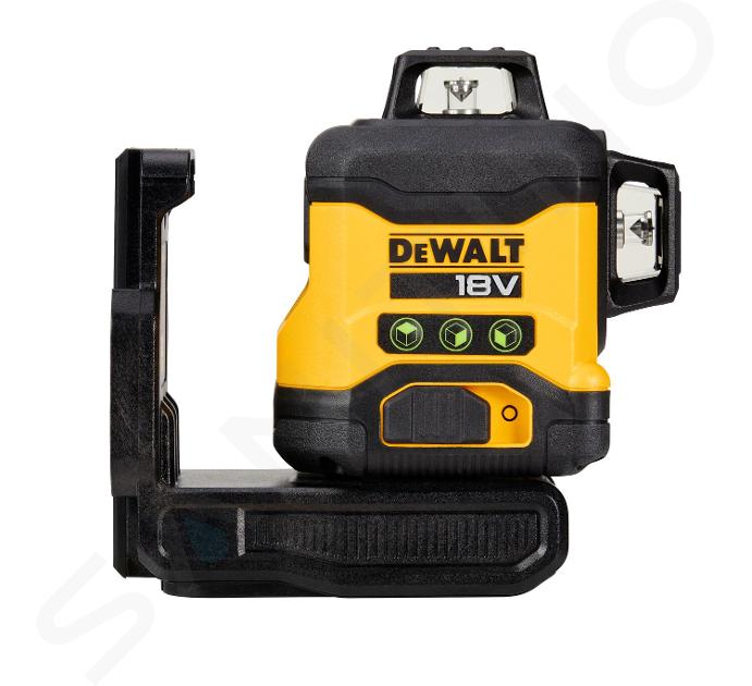 DeWALT Nářadí - 18V AKU zelený křížový laser, bez baterie a nabíječky DCLE34031N