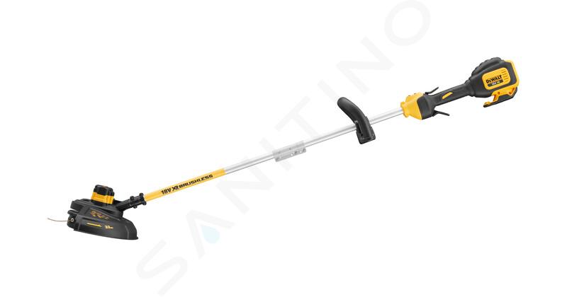 DeWALT Záhradná technika - 18V AKU strunová kosačka, záber 33 cm, bez batérie a nabíjačky DCM561PBS