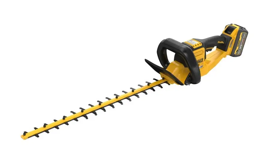 DeWALT - 54V AKU plotové nožnice 55 cm, 1x aku 9,0 Ah Li-Ion, nabíjačka DCMHT573X1