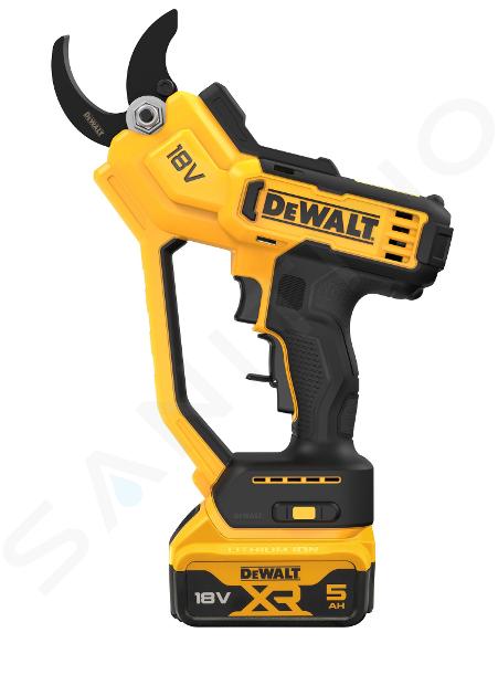 DeWALT Nářadí - 18V AKU nůžky na větve, 1x aku 5,0 Ah XR, nabíječka DCMPP568P1