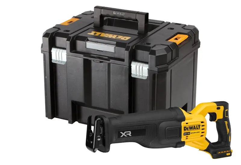 DeWALT Unelte - Fierăstrău compact tip sabie pe acumulator 18V, fără baterie și încărcător DCS386NT