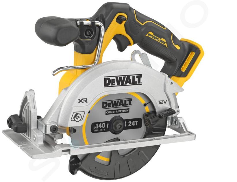 DeWALT Nářadí - 12V AKU kotoučová pila 140 mm, bez baterie a nabíječky DCS512N