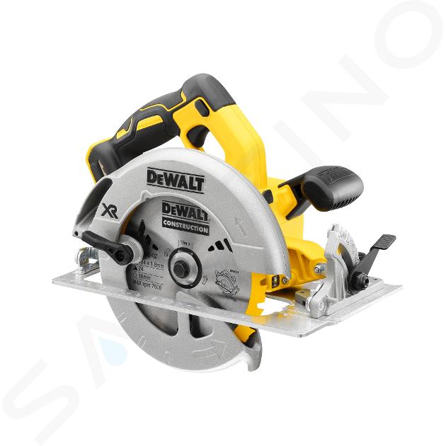 DeWALT Eszközök - 18V AKU körfűrész 184 mm, akkumulátor és töltő nélkül DCS570N