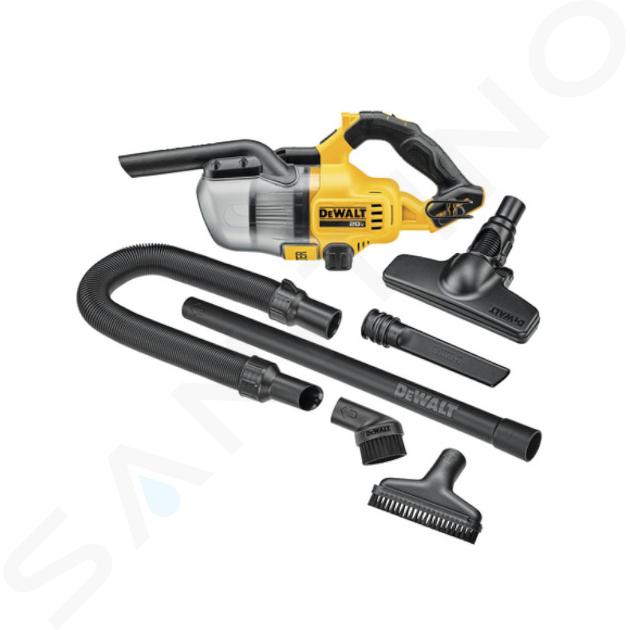 DeWALT Gereedschap - 18V ACCU draagbare stofzuiger, met accessoires, zonder accu en oplader DCV501LN