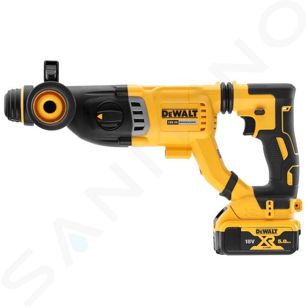 DeWALT Utensili - Martello combinato a batteria da 18 V, 1x batteria 5,0 Ah, caricabatterie DCH263P1