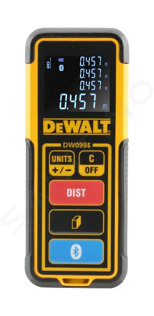 DeWALT Accessori - Distanziometro laser, portata 30 m, Bluetooth DW099S