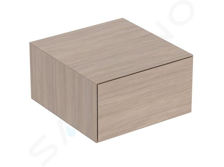 Geberit ONE - Seitenschrank, 45x25x47 cm, 1 Schublade, Eiche 505.078.00.5