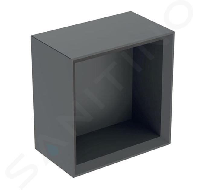 Geberit iCon - Kast 23x23x13 cm, open, lava 502.321.JK.1