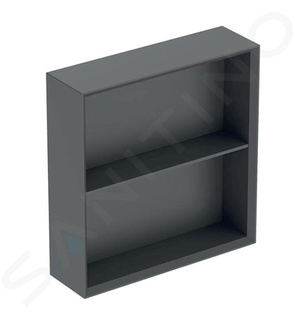 Geberit iCon - Schrank 45x47x13 cm, offen, Lava 502.323.JK.1