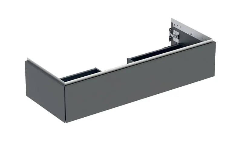 Geberit ONE - Wastafelonderkast, 118x27x47 cm, 1 lade, lava 505.075.00.3