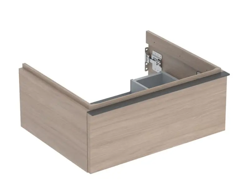 Geberit iCon - Mobiletto da lavabo, 59x25x48 cm, 1 cassetto, rovere 502.310.JH.1