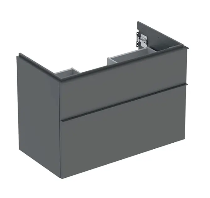 Geberit iCon - Meuble lavabo, 89x62x48 cm, 2 tiroirs, lave 502.305.JK.1