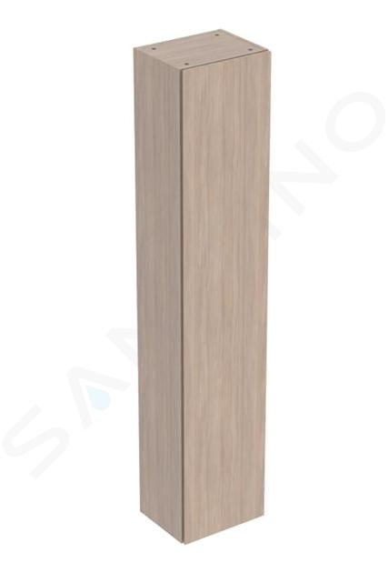 Geberit iCon - Armoire haute 180x36x29 cm, 1 porte, charnières G/D, chêne 502.316.JH.1