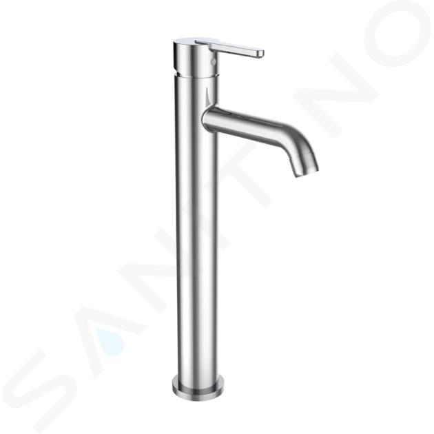 Laufen Lua - Miscelatore Eco+ per lavabo da appoggio, cromo H3110880041201