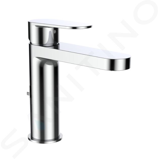 Laufen Neja - Grifo de lavabo, con desagüe, cromo H3115110041211