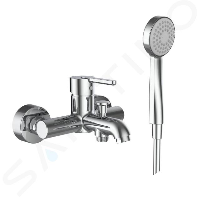 Laufen Lua - Miscelatore per vasca da bagno, cromo H3210810041311