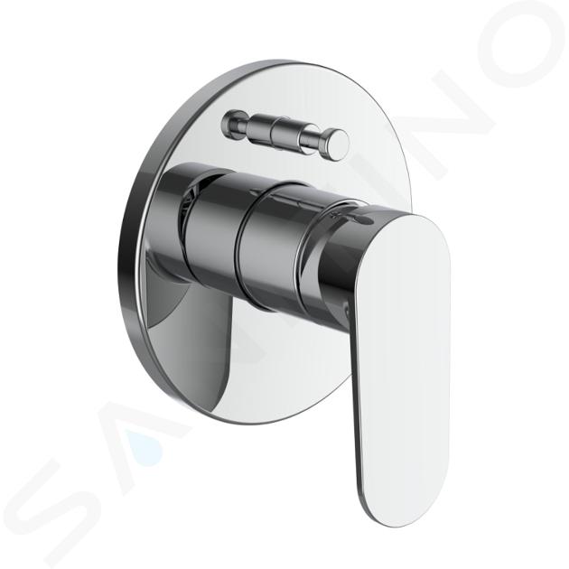 Laufen Neja - Baterie pod omítku, pro 2 spotřebiče, chrom H3215160040001