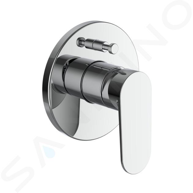 Laufen Neja - Baterie pod omítku, pro 2 spotřebiče, chrom H3215160040101