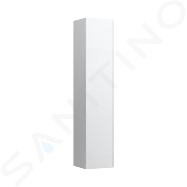 Laufen Lani - Armario alto 165x35 mm, 1 puertas, bisagras a la izquierda, blanco mate H4037211122601