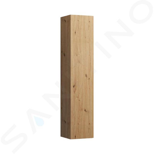 Laufen Lani - Hochschrank,  165x35 mm, 1-türig, Scharniere links, Eiche H4037211122671