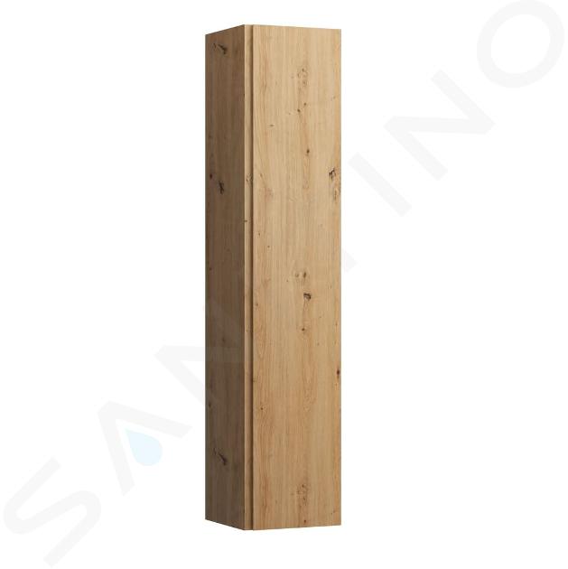 Laufen Lani - Hoge kast 165x35 cm, 1 deur, scharnieren rechts, eiken H4037221122671