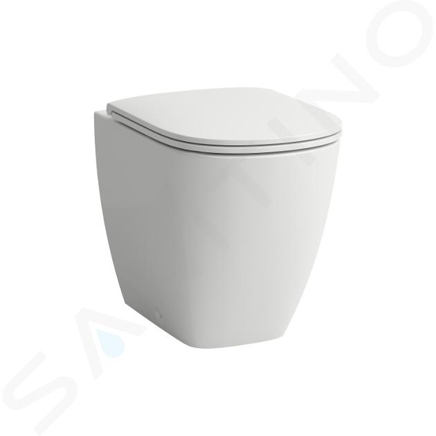 Laufen Lua - Stand-WC, Vario-Abgang, Rimless, LCC, weiß H8230814000001