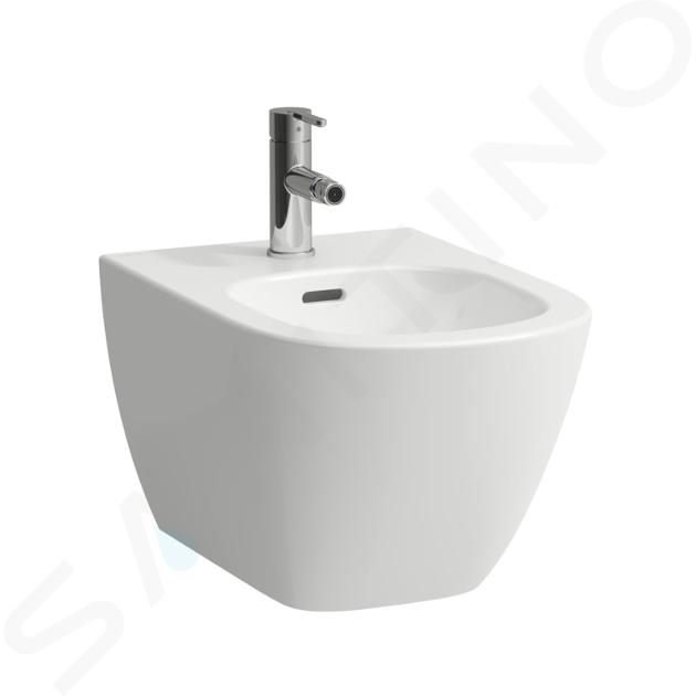 Laufen Lua - Hangend bidet, kraangat, wit H8300810003021