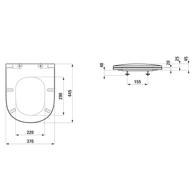 Laufen lua wc bril wit h8910820000001 sanitino nl