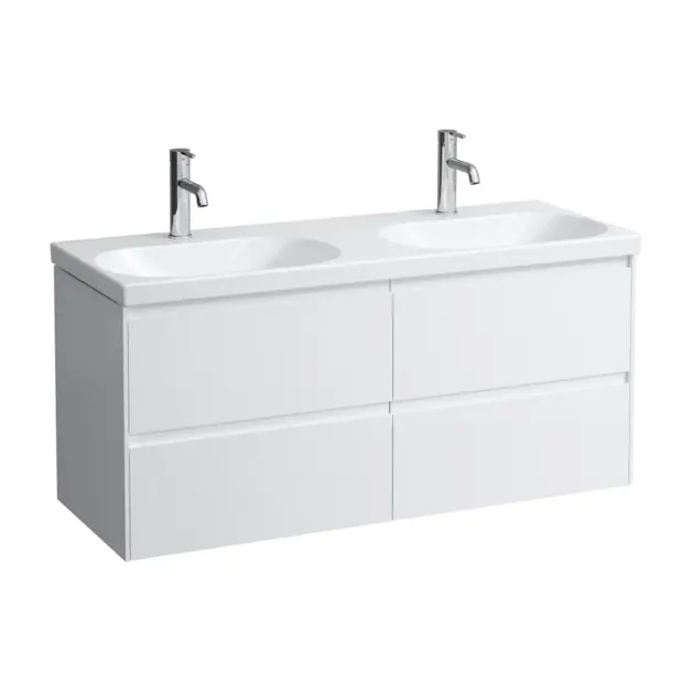 Laufen Lua - Lave-mains 36x25 cm, avec trop-plein, trou pour robinet à  droite, LCC, blanc H8150804001061