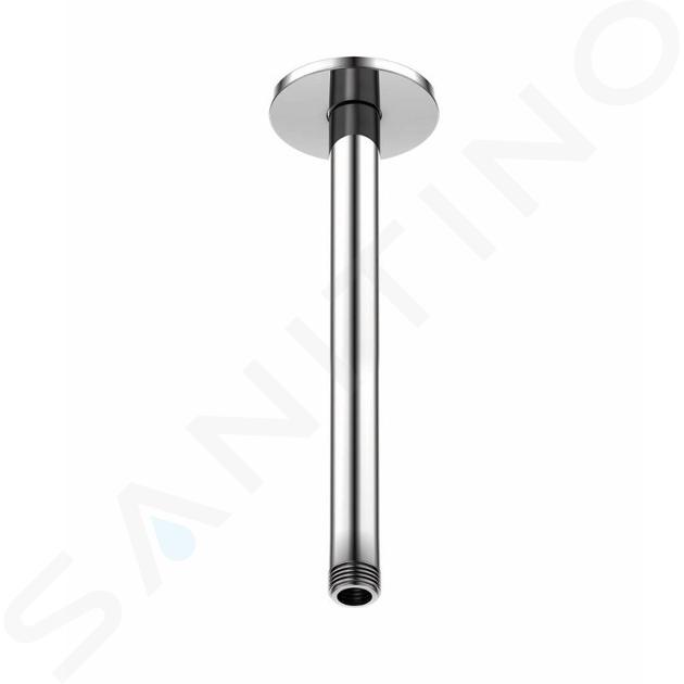 Steinberg 100 - Bras de douche de plafond, 24 cm, chrome 100 1581