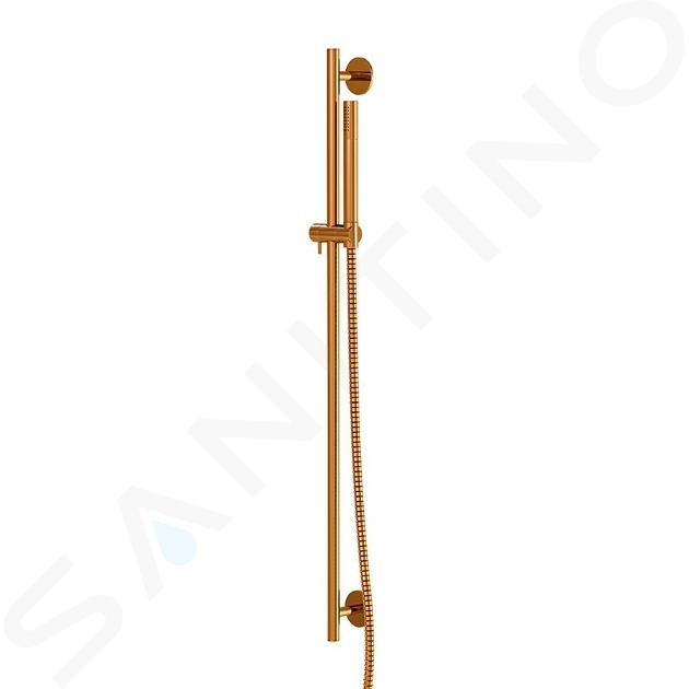 Steinberg 100 - Brausegarnitur: Duschkopf, Halter und Schlauch, rose gold 100 1601 RG