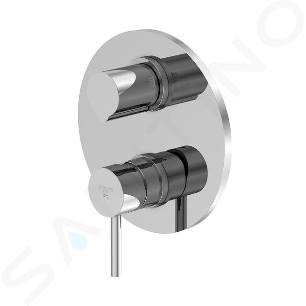 Steinberg 100 - Grifo empotrado para 2 dispositivos, cromo 100 2222