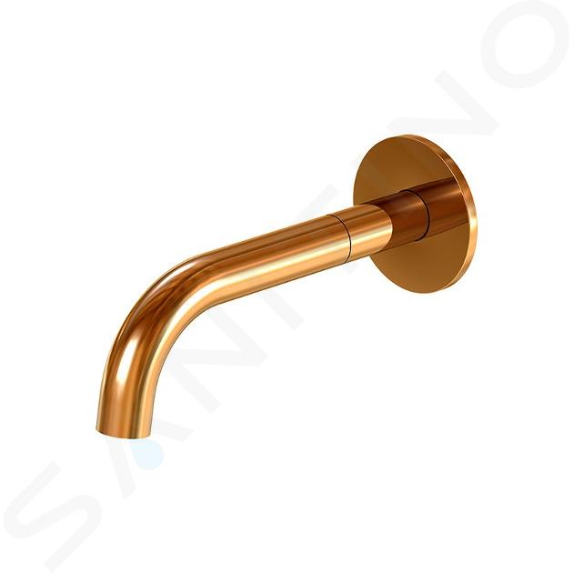 Steinberg 100 - Bocca di erogazione per vasca da bagno, color oro rosa 100 2310 RG