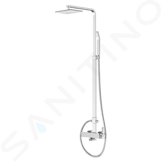 Steinberg 120 - Set de douche, 200x145 mm, chrome 120 2760