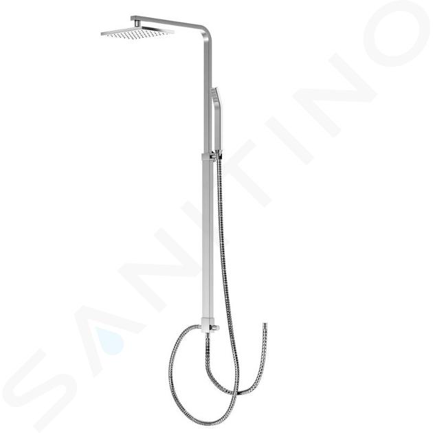 Steinberg 120 - Set de douche sans robinetterie, 200x145 mm, chrome 120 2770