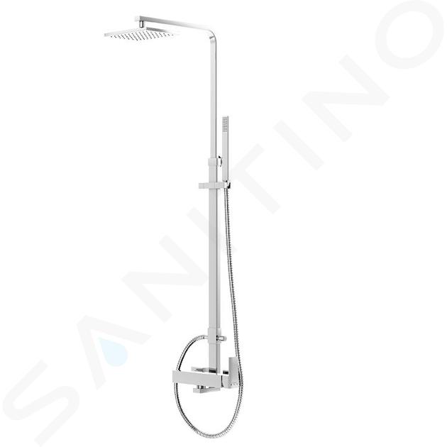 Steinberg 160 - Set de douche, 22x15 cm, chrome 160 2762