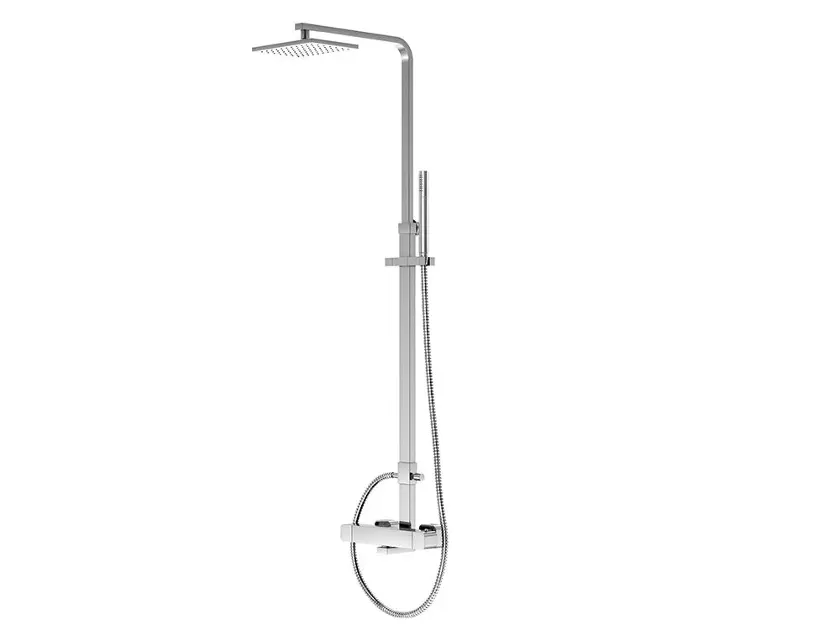 Steinberg 230 - Conjunto ducha con termostato, 20x15 cm, cromo 230 2721