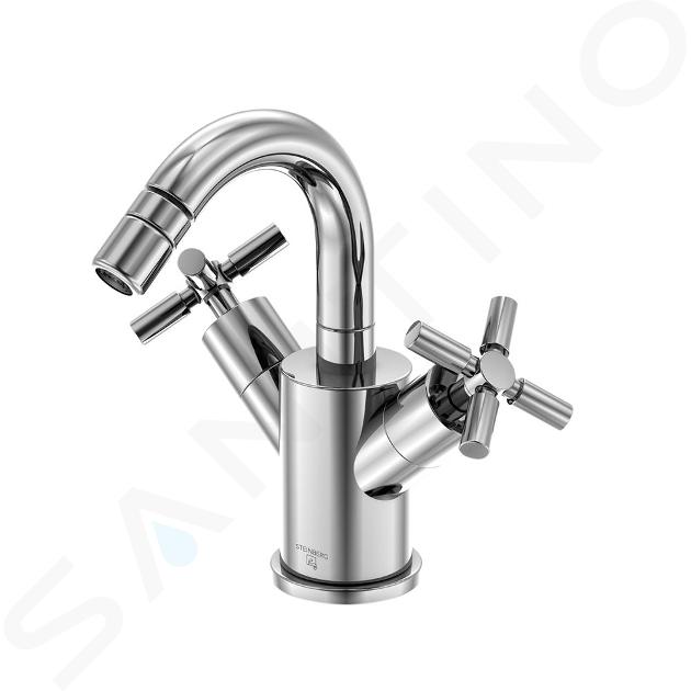 Steinberg 250 - Miscelatore per bidet, con sistema di scarico, cromo 250 1300