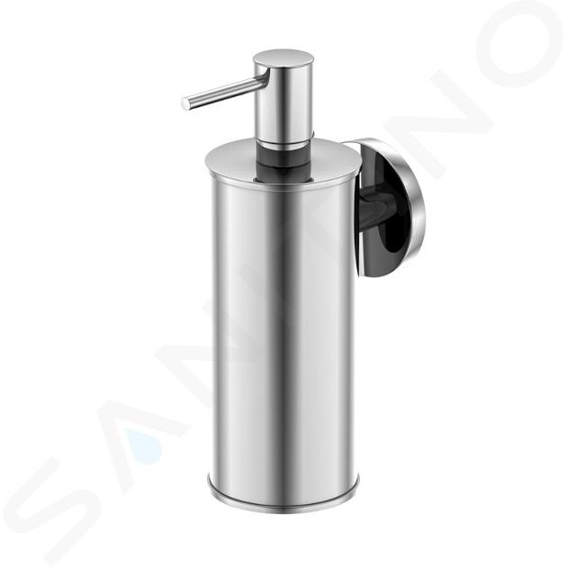 Steinberg 650 - Dispenser di sapone liquido con supporto, cromo 650 8000