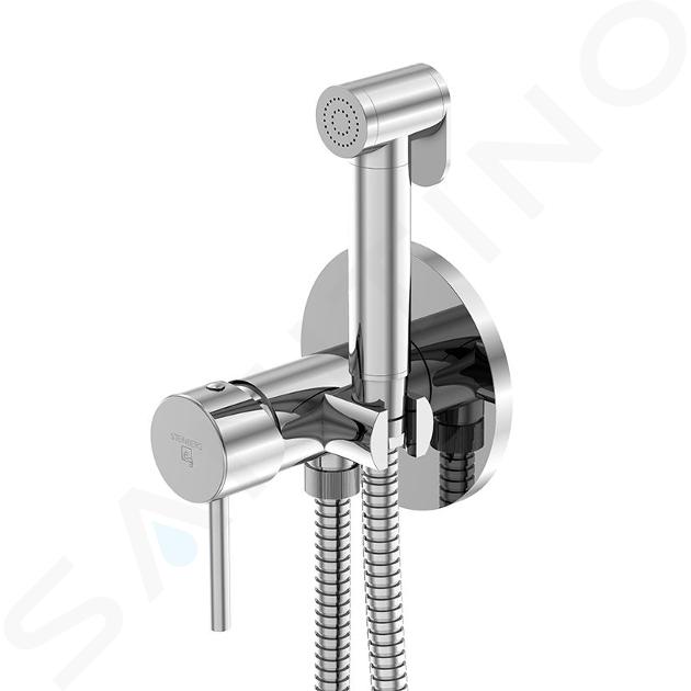 Steinberg 100 - Miscelatore ad incasso per bidet, con doccetta, cromo 100 1350