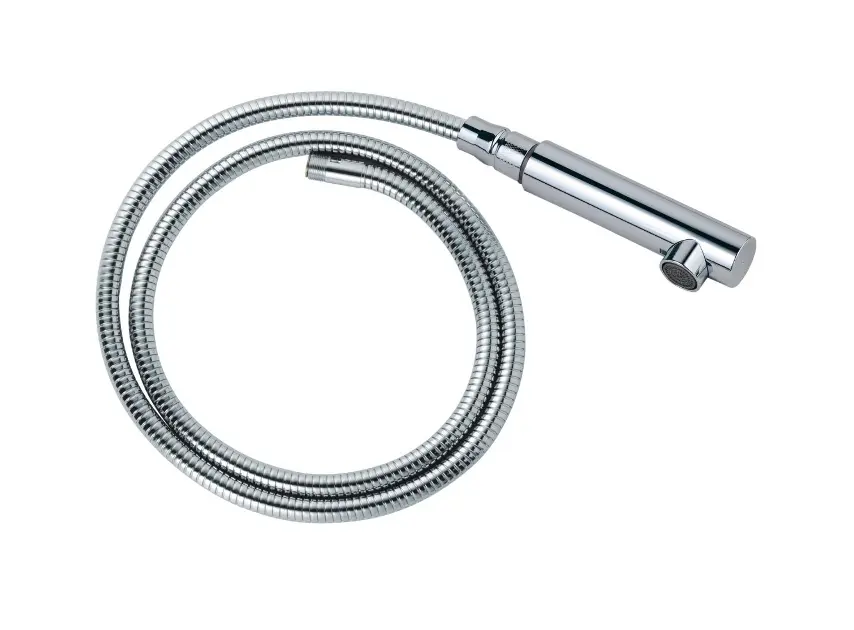 Grohe Concetto ééngreepsmengkraan ½ Voor Gootsteen, Met Uittrekbare Mousseur Supersteel 4005176891021