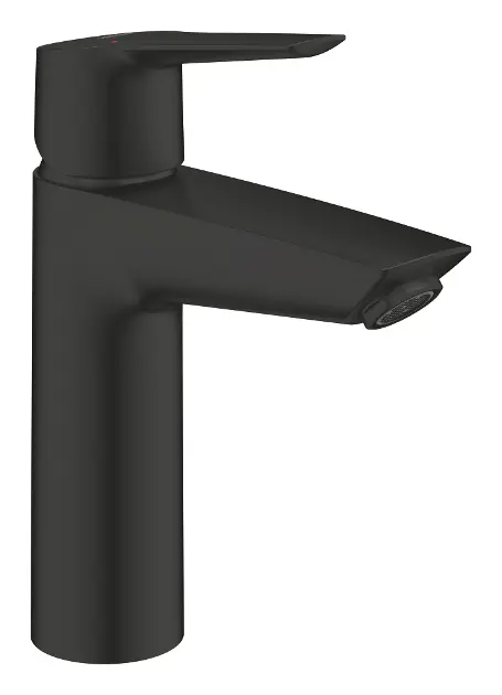 Grohe QuickFix Start - Grifo de lavabo con desagüe Push-Open, negro mate 235752432