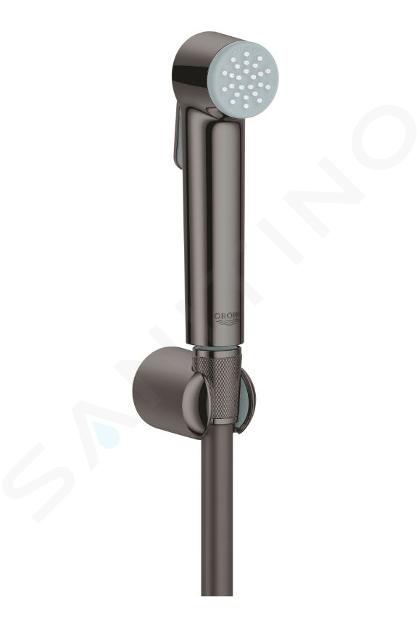 Grohe Tempesta-F - Prysznic bidetowy z uchwytem i wężem, Hard Graphite 27513A01