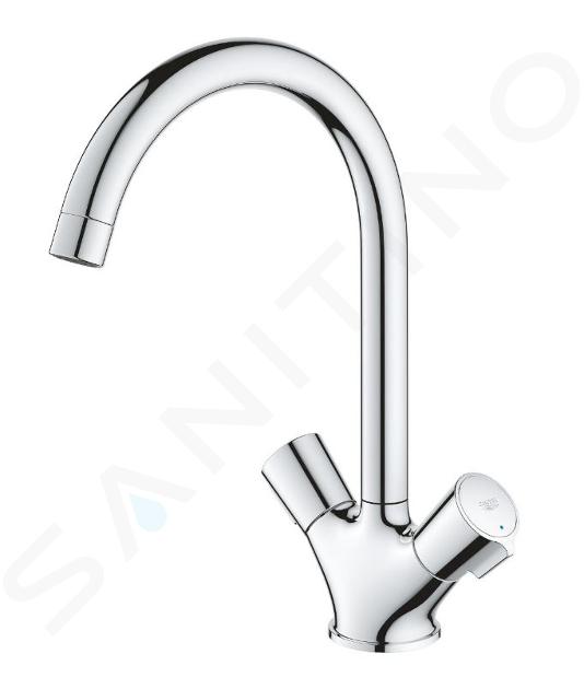 Grohe Costa S - Miscelatore a manopole per cucina, cromato